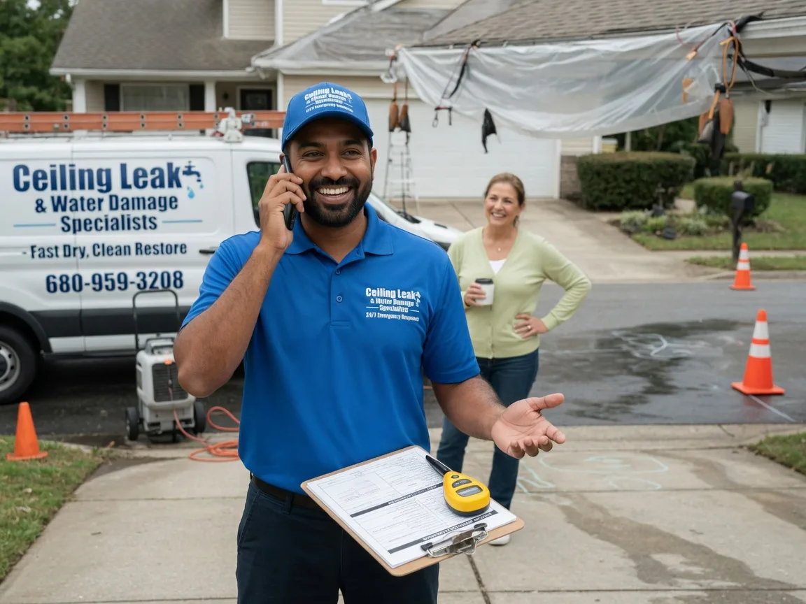 Ceiling Leak Cleanup South Laurel, MD FAQs